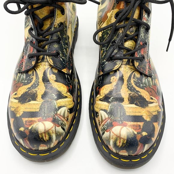 Dr. Martens Men's D'Antonio Pascal Renaissance Leather Boots - Picture 7 of 15